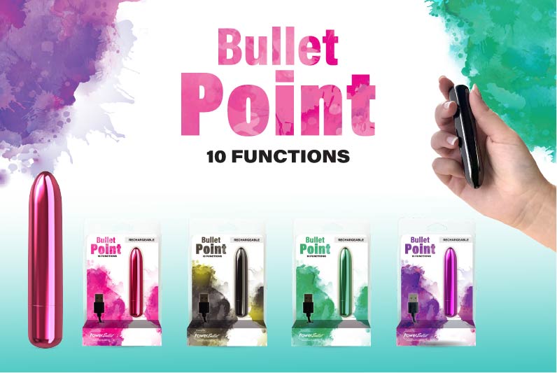 BMS – Bullet Point – Bullet Vibrator – USB Rechargeable