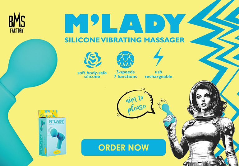 M’Lady Silicone Vibrating Massager