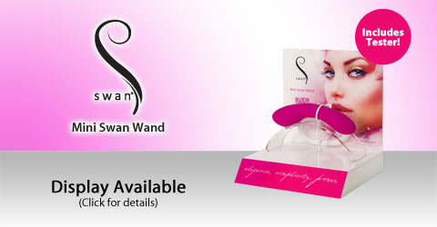 Mini Swan Wand Dispay