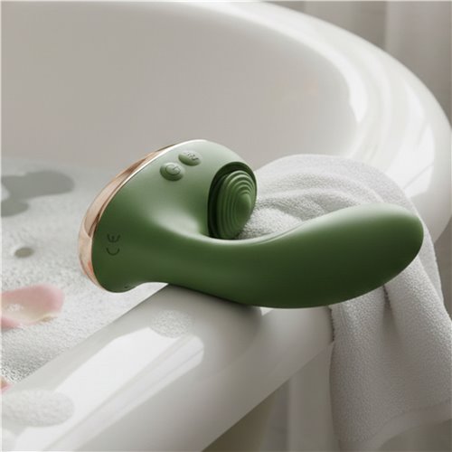 The Swan Reign Dual-Stimulator | Pulsierender Luxus-Rabbit-Vibrator | RaiX