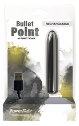 BMS – Bullet Point – Bullet Vibrator – USB Rechargeable – Black bigger version