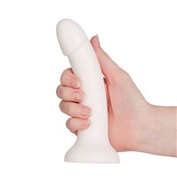 BMS Factory Liquid Silicone Dong – White bigger version