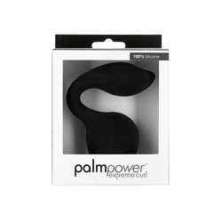 BMS - PalmPower Extreme Curl – Silicone Massage Head – Black (For Use with PalmPower Extreme) bigger version
