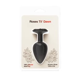 BMS – Roses Til’ Dawn – Silicone Anal Plug – Large bigger version