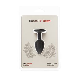 BMS – Roses Til’ Dawn – Silicone Anal Plug – Small bigger version