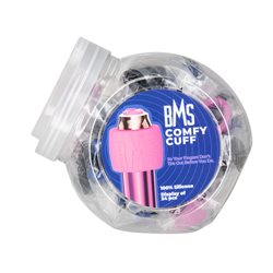 BMS Silicone Comfy Cuff Bowl – Assorted Colours – 24 pcs. bigger version