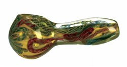 Hand Blown Glass Pipe #14 bigger version