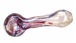 Hand Blown Glass Pipe #15 bigger version