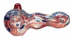 Hand Blown Glass Pipe #16 bigger version