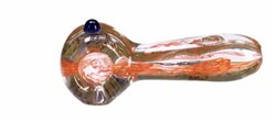 Hand Blown Glass Pipe #17 bigger version