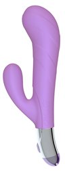 Mae B Lovely Vibes G-Spot Shaped Soft Touch Twin Vibrator bigger version