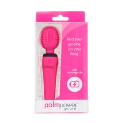 PalmPower® Groove Mini Wand Massager - Pink bigger version