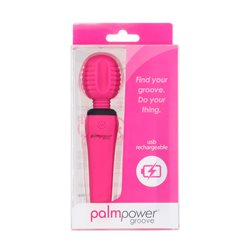 PalmPower® Groove Mini Wand Massager - Pink bigger version