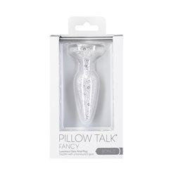 Pillow Talk - Fancy - Luxurious Glass Anal Plug bigger version