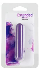 PowerBullet Extended Bullet 3-Speed 3.5 Inch - Purple bigger version