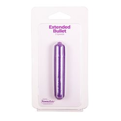 PowerBullet Extended Bullet 3-Speed 3.5 Inch - Purple bigger version