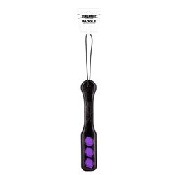 Punishment - Purple Lips Paddle – Black bigger version