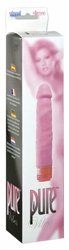 Pure Silicone 8 inch Straight Vibrator bigger version