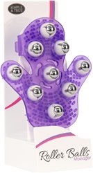 Roller Balls Massage Glove Display bigger version