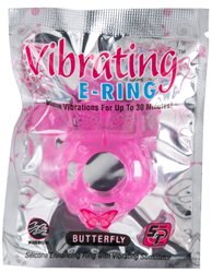 Simple & True Vibrating E Ring - Butterfly bigger version