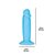 Addiction - Silly Willy – Glow in the Dark -  3.3” Silicone Dildo - 12 pcs thumbnail
