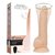 BMS - Naked Addiction - 8" Rotating & Vibrating Dildo with Remote – Beige thumbnail