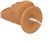 BMS - Naked Addiction - 8" Rotating & Vibrating Dildo with Remote – Caramel thumbnail