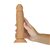 BMS – Naked Addiction –  8" Silicone Dual Density Dildo – Caramel thumbnail