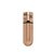 First-Class Bullet – 2.5" Bullet Vibrator with Key Chain Pouch - Rose Gold thumbnail