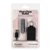 First-Class Bullet – 2.5" Bullet Vibrator with Key Chain Pouch- Silver thumbnail