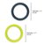 LUX Active – Core – 5 Silicone Stamina Rings thumbnail
