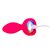 M’Lady Light Up Rotating Anal Plug - Pink thumbnail