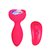 M’Lady Light Up Rotating Anal Plug - Pink thumbnail