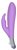 Mae B Lovely Vibes Rabbit Shaped Soft Touch Twin Vibrator thumbnail