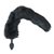 Punishment - Fox Tail Silicone Anal Plug – Black thumbnail