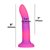 Rave by Addiction - 8" Glow in the Dark Dildo - Pink Purple thumbnail