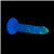 Rave by Addiction – 8” Glow in the Dark Dildo – Purple Confetti thumbnail