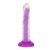 Rave by Addiction – 8” Glow in the Dark Dildo – Purple Confetti thumbnail