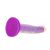 Rave by Addiction – 8” Glow in the Dark Dildo – Purple Confetti thumbnail