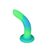 Rave by Addiction - 8" Glow in the Dark Dildo - Blue Green thumbnail