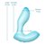 Softies 5” Silicone Vibrator - Blue thumbnail