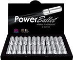 3-speed Silver PowerBullet - Display