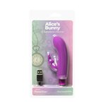 BMS – Alice’s Bunny – Rechargeable Bullet with Removable Rabbit Sleeve – Purple