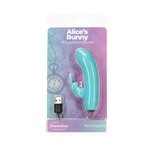BMS – Alice’s Bunny – Rechargeable Bullet with Removable Rabbit Sleeve – Teal