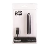 BMS – Bullet Point – Bullet Vibrator – USB Rechargeable – Black