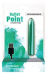 BMS – Bullet Point – Bullet Vibrator – USB Rechargeable – Teal