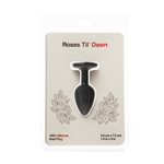 BMS – Roses Til’ Dawn – Silicone Anal Plug – Small