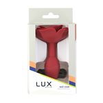 LUX active® Red Rose Silicone Anal Plug