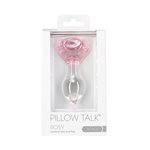 Pillow Talk - Rosy- Luxurious Glass Anal Plug