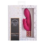 Pillow Talk® Secrets - Seductive – Luxurious Dual Come Hither Wand - Fuchsia